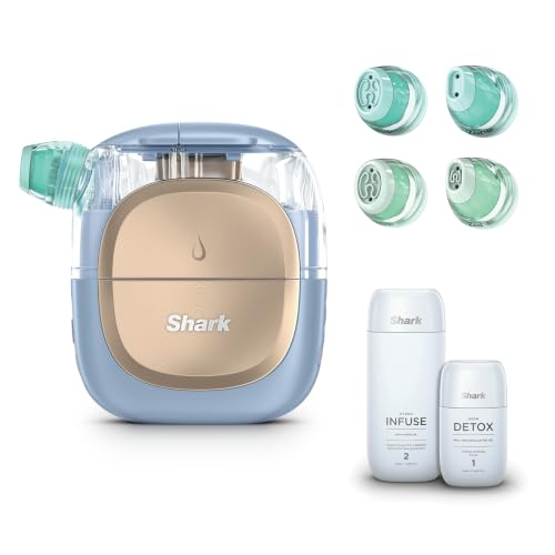 Image of Shark FacialPro Glow At Home Hydro-Powered Facial System, Blue, FH310