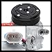 A-Premium AC Compressor and A/C Clutch Compatible with Chevrolet Sonic 1.8L 201-2018