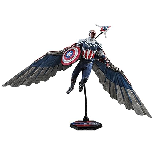 Hot Toys 1:6 Capitán América - El Halcón y el Soldado de Invierno, Azul
