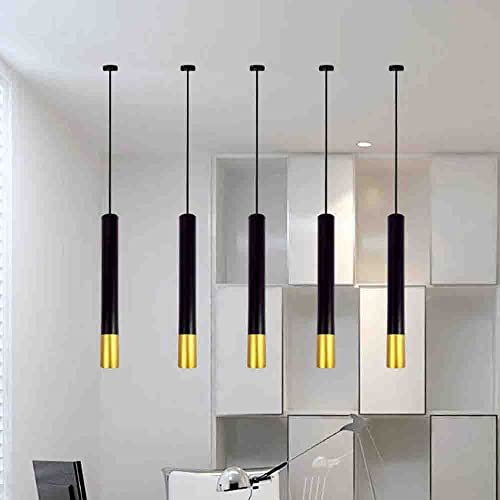 Lustre à tête simple noir mat au design architectural épuré - 3