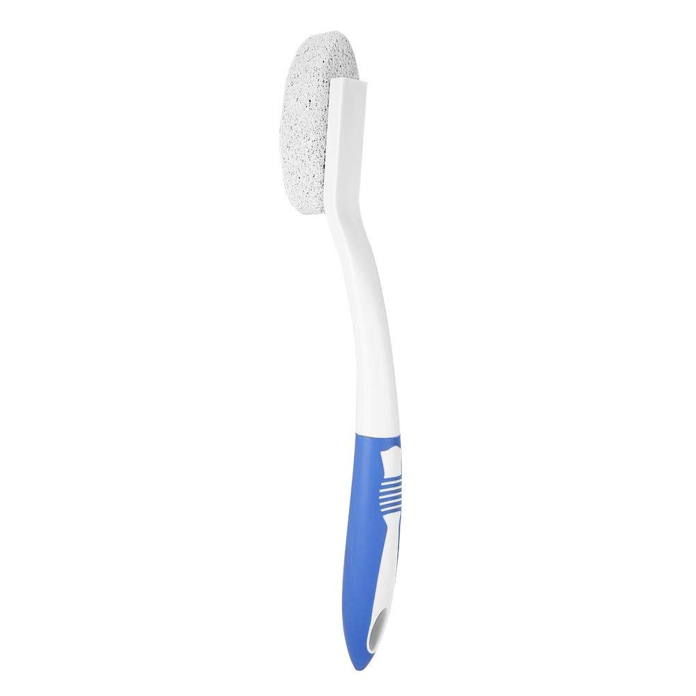 Summer Surprise Foot Pumice Brush, Long Handle Remove Dead Skin Cutin Foot Brush with Scrubbing Pumice Stone Foot Massage Cleaner - Image 3