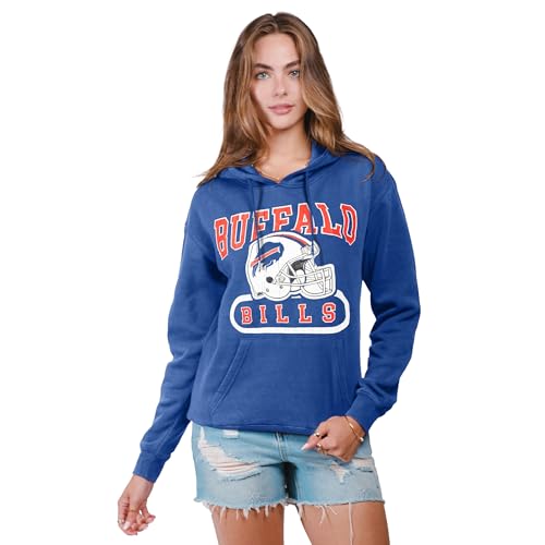 Ultra Game Women's NFL Official Super Soft Hoodie Pullover Sweatshirt