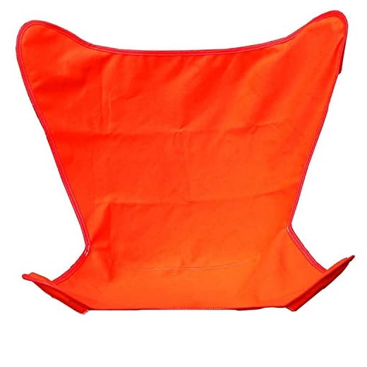 Butterfly Chair Replacement Cover, Orange