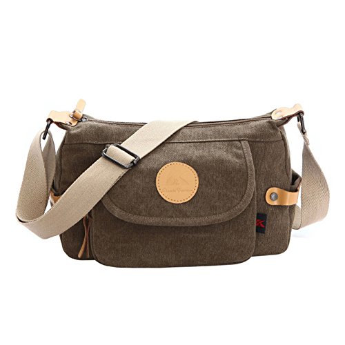 Sac à main en toile rétro pour femme et étudiante style coréen