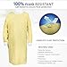 Isolation Gowns Washable Reusable 75 Wash Cycles per Gown | Level 2 - Pack of 12 Gowns. Lab Tested Fluid Protection, Full Cuff, Ties for Full Closure, Durable Multi-Function