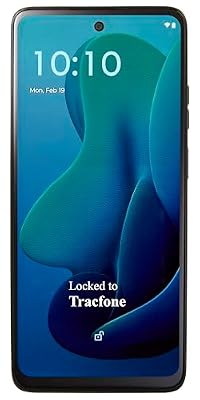 Tracfone, Motorola Moto g 5G 2024, 128GB, Prepaid Smartphone, Gray, 50MP Camera, Locked