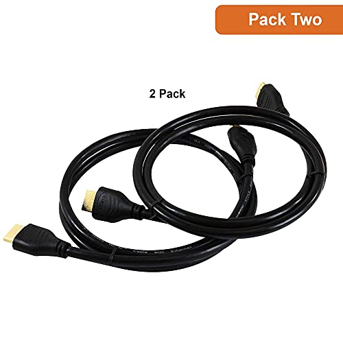 J-Tech Digital Hdmi Extender By Single Cat 5E/6/7 Full Hd 1080P, Edid Copy, Dolby Digital/Dts With Hdmi 2.0 Cable 3Ft- 2 Pack #TOP6