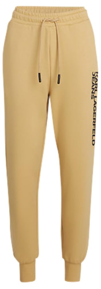 Karl Lagerfeld Jeans Damen Text Logo Slim Sweatpant