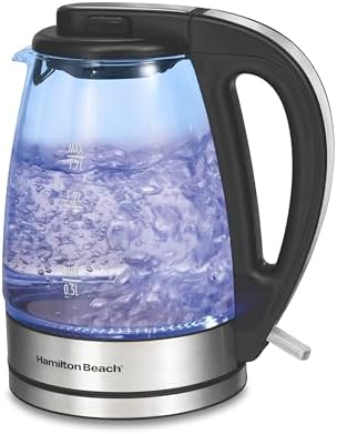 Hamilton Beach 1.7L Electric Kettle, Water Boiler...