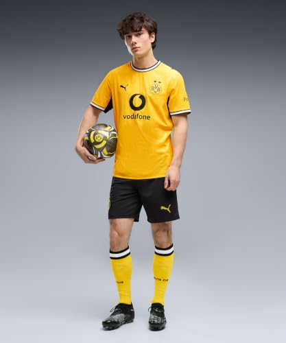 PUMA Maillot Authentic Home 2627 Borussia Dortmund Homme Accessoires Jaune - vue 4