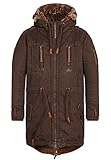 regular Fit Naketano Last Don Mede Wintermantel Herren - M