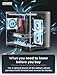 AsiaHorse AMICI-5GT RGB PC Fans, Infinity Mirror ARGB Fans HDB Bearing Fan Speeds Up to 1800 RPM with 24 LED Lights, Forward Blade Fan Compatible Motherboard Aura SYNC (Not Wireless Connection)