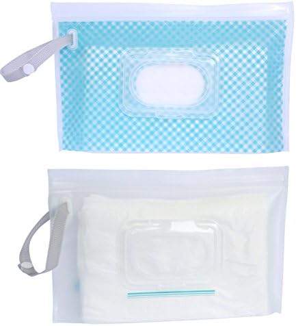 Butipod Flip Wipes Case 2 Pack (Standard/Gingham/Clear)