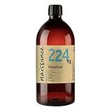 Naissance Hazelnut Oil 32 fl oz - Pure & Natural, Unscented, Vegan, Hexane-Free, Non GMO, Cruelty...