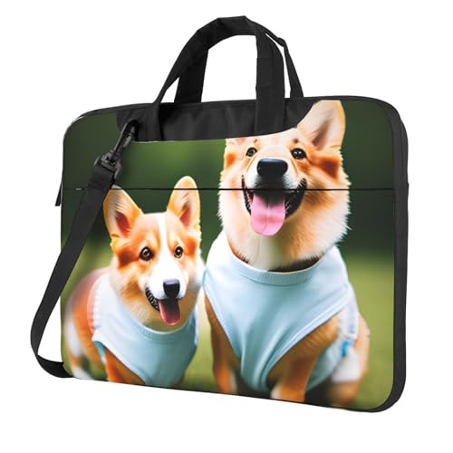 Funda para portátil de Corgis: protege tu ordenador en la oficina y tus viajes