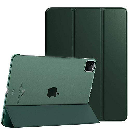 Smart Case for iPad Air 4 (2020), Pro 11 (2018) Magnetic Cover with Auto Sleep/Wake Function (Emerald Green)