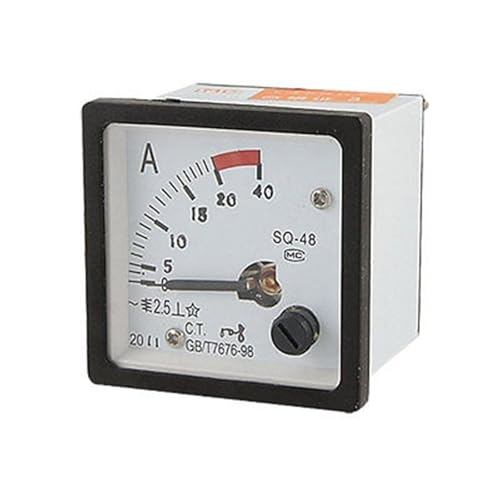 Ampèremètre à panneau AC 0-20A carré de précision pour mesure de courant