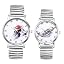 Sun Mountain & Moon Sea | Silver | Pair Watches