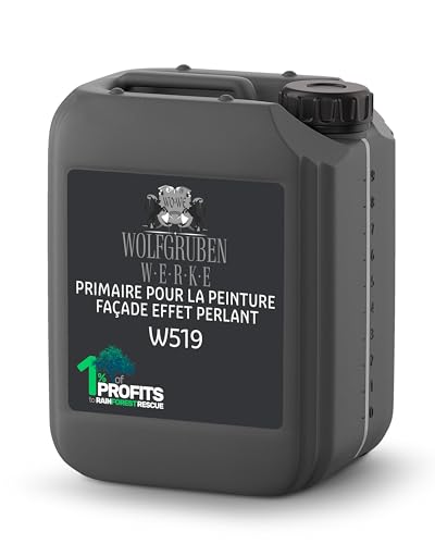 WO-WE Apprêt Primaire W519 pour Peinture Façade effet perlant - pour extérieur, intérieur - 5L