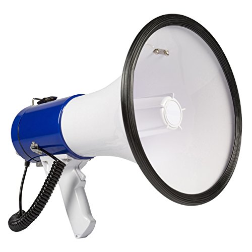 Invero® - Megafono professionale super forte da 25...