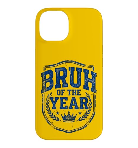 Bruh of the Year Funny Retro Vintage �X�}�z�P�[�X iPhone 14 �p