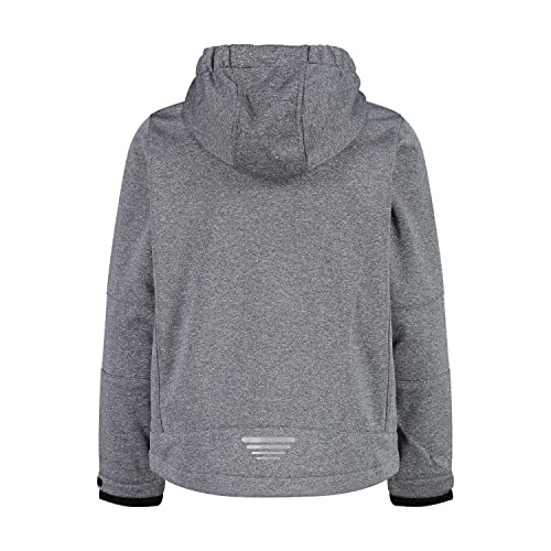 Veste softshell enfant CMP blouson mixte mi-saison capuche fixe