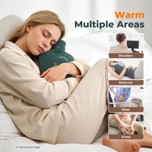 DICEVER Hot Water Bottle with Soft Cover