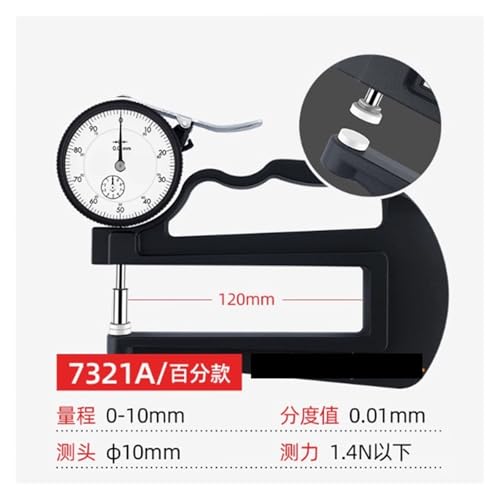 Thickness Gauge Thickness Measuring Instrument 7321A 7301A 7305A 7313A 7315A 7323A(7301A) miniatura 2