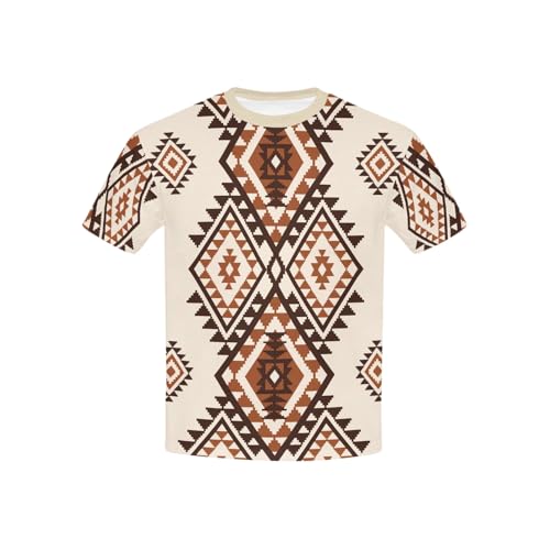 Aztec Classic Short-Sleeve Crew Neck All Over Print T-Shirt