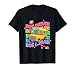 School Bus Driver Groovy Retro Back to School T-Shirt