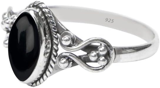 Ring, 925 Sterling Silver Statement Ring For Women, Handmade Ring Gemstone Promise Ring for Birthday Christmas Gift For Her Ring Size US - Image 3