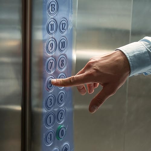 Mondo Medical Universal 4X6In Skin Barrier Film Tattoo Tape Roll 1200 Sheets - No String Blue Dental Tape Dispenser Box #TOP4