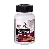 Nutri-Vet Asprin Chewables for Large Dogs | Relieves Pain and Inflamation | 75 Count