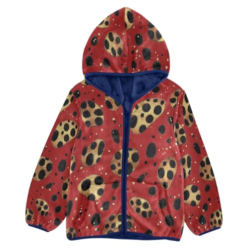 Kids Soft Fleece Brushed Hooded Sweatshirt with Pocket Athletic Zip up Hooded Jacket for Boys or Girls 3-10T