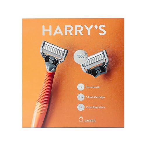 Harry's Truman Wet Shave Razor / 13 Cartridges + Blade Cover - Image 3