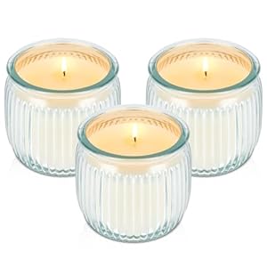 Citronella Candles Outdoor & Indoor – 3 x 5.3 OZ Natural Soy Candle for Home Patio, 100 Hours Long Lasting Burn Outside Candles for Garden Yard Balcony, Summer Camping