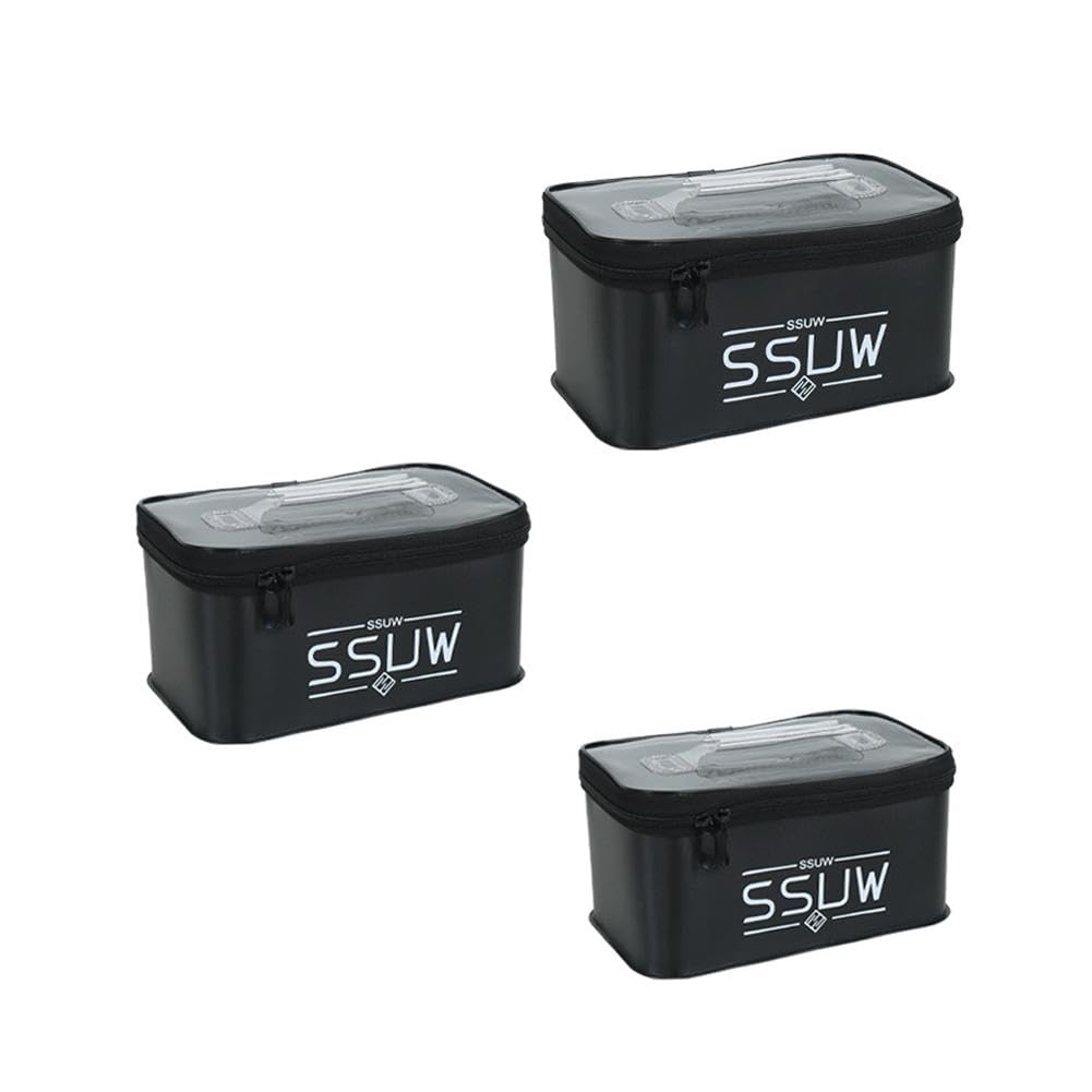 Amazon.co.jp: タックルボックス 3個厚手のルアー餌ツール