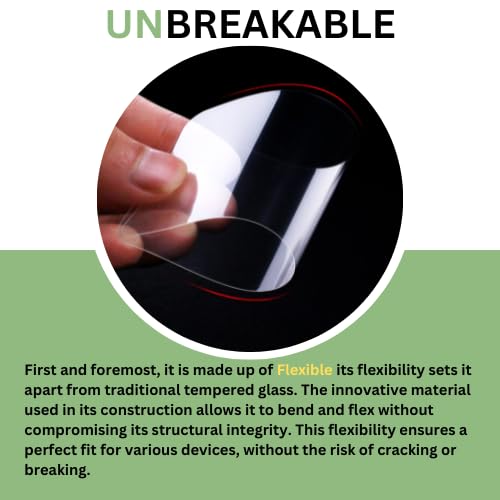Image of Shatterproof Screen Protector Accessories Compatible With Hyundai Grand I10 7 Inch [2014-2019] Not a Tempered Glass [Transparent]