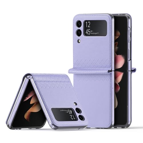 Étui antichoc Samsung Galaxy Z Flip 4 contre les chutes avec charnière articulée ENILSA violet