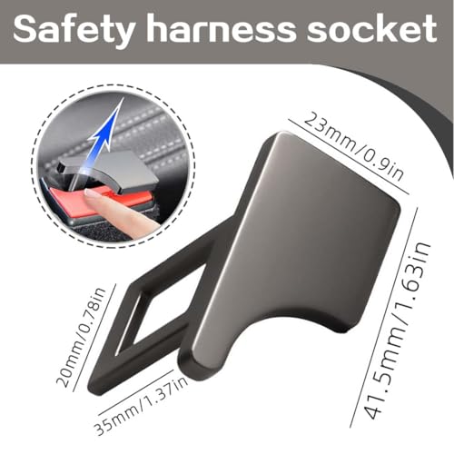 VONJUMA Autozubehör Autozubehör Innenraum Passend Für Die Meisten Autoteile 42×23×35mm 4 Pcs