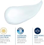 CeraVe Ultra-light Face Moisturizer with SPF 30. Hyaluronic Acid face sunscreen lotion for Men & Women, Normal to Oily & sensitive skin. Fragrance-Free, Oil-Free, Non-Comedogenic, Travel Size 52 ML