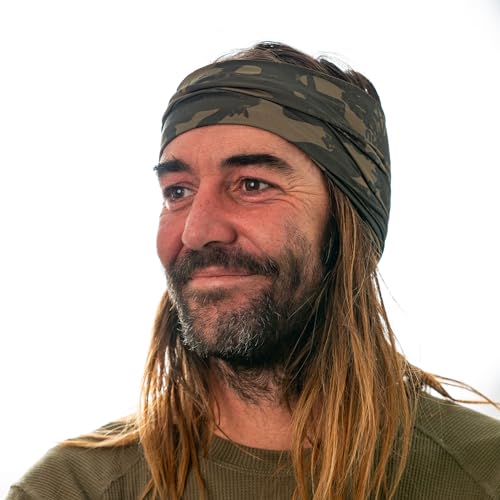 Image of Carhartt Force Lightweight Neck Gaiter, Tree Camo-Burnt Olive, One Size
