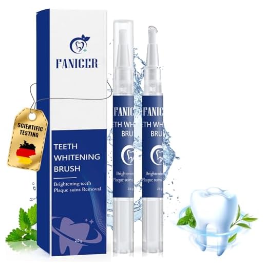 2 Pièce Stylo Blanchiment Dents,blanchisseur de dents, blanchiment dentaire Kit, Efficace rapide blanchiment dents stylo, Soins des Dentsblanchiment pour dents à la maison