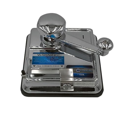 Machine à tuber OCB Mikromatic Duo en chrome poli de 20 cm - 3