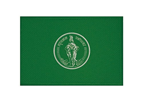U24 Aufnäher Bangkok Fahne Flagge Aufbügler Patch 9 x 6 cm