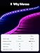 meross Smart LED Strip Lights, 16.4ft WiFi Strip Work with Apple HomeKit, Alexa, Google Home, and SmartThings, 16 Million Colors with App Control and RGB LED Lights for Bedroom, Living Room, Kitchen