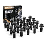 BINB ROAD 20Pcs M14 x 1.5 Wheel Lug Bolts Nuts 0009908307 Compatible with Mercedes Benz C300 E350 CLA250 GL350 ML350 SLK350 W204 W211 C209 W164 W251