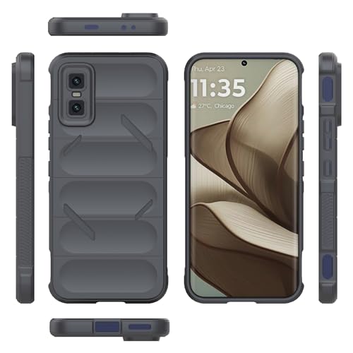 Image of for Infinix GT 30 Pro 5G Phone Case Anti-Drop Soft TPU Rugged Back Cover - Dark Grey