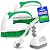 Holikme 5 pack Deep Cleaning Brush Set?Scrub Brush&Grout and Corner brush&Scrub pads with Scraper Tip&Scouring pads?for bathroom,Floor, Tub, Shower, Tile, Bathroom and Kitchen Surface?Green?