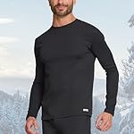 Lands' End Thermal Underwear for Men 3 Pc. Set – Warm Long Johns for Men Base Layer Long Sleeve Shirt, Pants & Socks - Image 3